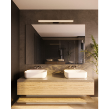 Maxlight Fayette fekete fürdőszobai LED falikar (MAX-W0367) LED 1 izzós IP44 világítás