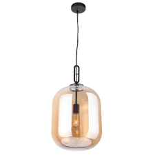 Maxlight Honey borostyán-fekete függesztett lámpa (MAX-P0299) E27 1 izzós IP20 világítás