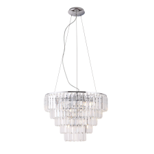 Maxlight Monaco króm-átlátszó függesztett lámpa (MAX-P0260) G9 15 izzós IP20 világítás