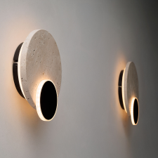 Maxlight Travertino szürke-fekete LED fali lámpa (MAX-W0394) LED 1 izzós IP20 világítás