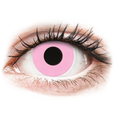MaxVue Vision ColourVUE Crazy Lens Barbie Pink dioptria nélkül (2 db lencse) kontaktlencse