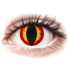 MaxVue Vision ColourVUE Crazy Lens - Dragon Eyes - dioptria nélkül (2 db lencse) kontaktlencse