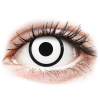 MaxVue Vision ColourVUE Crazy Lens White Zombie - dioptriával (2 db lencse)