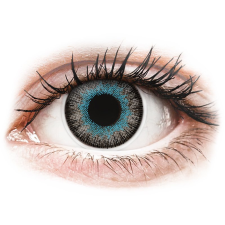 MaxVue Vision ColourVUE Fusion Blue Gray - dioptriával (2 db lencse) kontaktlencse