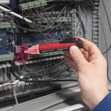 MAXWELL Érintés nélküli feszültség detektor - LED lámpával (Feszültség detektor) világítási kellék