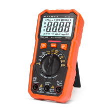 MAXWELL Multiméter, digitális DC 600V / AC 600V + Lámpa és Elem teszter (PT-25222) autójavító eszköz