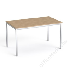 MAYAH Általános asztal fémlábbal, 75x130 cm, MAYAH Freedom SV-38, kőris (IBXA38K) íróasztal
