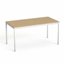 MAYAH Általános asztal fémlábbal, 75x150 cm, MAYAH Freedom SV-39, kőris (IBXA39K) íróasztal