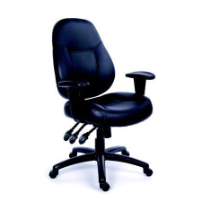 MAYAH "Champion" irodai szék állítható karfával  (BBSZVV20 / 11469-02J BLACK) (11469-02 BLACK) - Irodai és íróasztali székek bútor