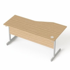 MAYAH Freedom SV-30 Íróasztal íves balos 160x80 cm Kőris íróasztal