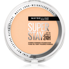 Maybelline SuperStay 24H Hybrid Powder-Foundation kompakt púderes alapozó matt hatásért árnyalat 06 9 g smink alapozó