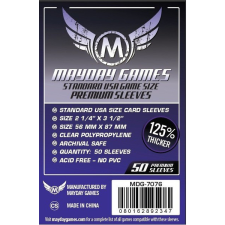 Mayday Games Mayday premium kártyavédő (sleeve) - 56*87 mm (50 db/csomag) (GAM35021) kártyajáték