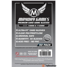 Mayday Games Prémium Magnum Silver kártyavédő: 70 x 110 mm "Elveszett városok" társasjátékhoz (50 db-os csomag) társasjáték