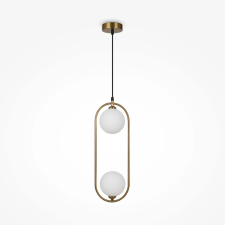 MAYTONI klasszikus modern függeszték ring fehér sárgaréz mymod013pl-02bs1 világítás