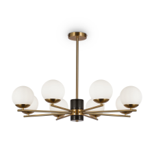 MAYTONI Marble fehér-arany csillár (MAY-MOD187PL-08BS) E27 8 izzós IP20 világítás