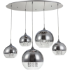 MAYTONI modern függeszték fermi króm átlátszó myp140-pl-170-5-n