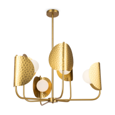 MAYTONI Tropic sárgaréz-fehér függesztett lámpa (MAY-MOD164PL-06BS) G9 6 izzós IP20 világítás