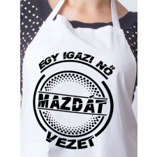  Mazdás kötény - Igazi nő Mazdát vezet lakástextília