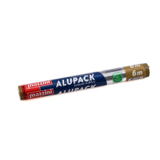 Mazzini Alufólia, 6 m, MAZZINI "Standard" papírárú, csomagoló és tárolóeszköz