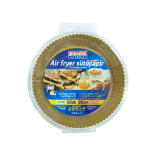 Mazzini premium kerek sütőpapír airfryer-be 20cm 50db-os kiszerelésben papírárú, csomagoló és tárolóeszköz