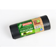 MAZZINI Szemeteszsák, újrahasznosított, erős, 135 l, 10 db,70x110 cm, MAZZINI tisztító- és takarítószer, higiénia