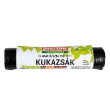 Mazzini Újrahasznosított szemeteszsák 110 l (5 db / tekercs) - Fekete tisztító- és takarítószer, higiénia