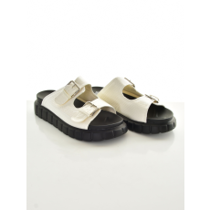 MB Collection Női Papucs - Fehér, Sportos Dizájn, Csatos Rögzítés M25-1-6347-2/T013