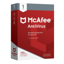 McAfee Antivirus 2020 - 1 Device 1 year karbantartó program