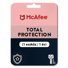 McAfee Total Protection (1 eszköz / 1 év) (Elektronikus licenc) karbantartó program