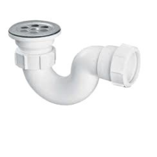MCALPINE HC25 zuhanytálca szifon 40mm, 6/4"x70mm leeresztőszeleppel fürdőkellék
