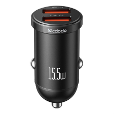 Mcdodo 2x USB-A Autós töltő 15.5W - Fekete (CC-2950) mobiltelefon kellék
