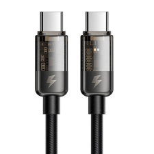 Mcdodo CA-2841 USB-C apa - USB-C apa Töltőkábel - Fekete (1.8m) kábel és adapter