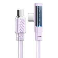 Mcdodo CA-3454 USB-C/Lightning apa - USB-C/Lightning apa Adat és töltő kábel - Lila (1.8m) (CA-3454) kábel és adapter