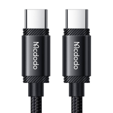 Mcdodo CA-3680 USB-C apa - USB-C apa 2.0 Adat és töltő kábel - Fekete (1.2m) kábel és adapter