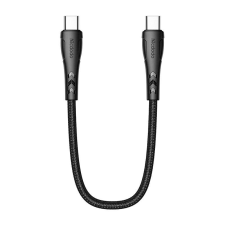 Mcdodo CA-7640 USB-C USB-C kábel, PD 60W, 0.2m (fekete) kábel és adapter