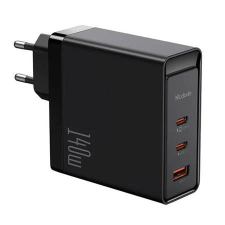 Mcdodo CH2911 GaN 2xUSB-C + USB-A fali töltő 140W fekete (CH-2911) (CH-2911) mobiltelefon kellék