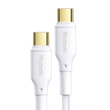 Mcdodo Kábel USB-C USB-C-re Mcdodo CA-8350, 100W, 1,2m (fehér) kábel és adapter