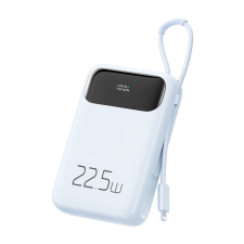 Mcdodo MC-3254 Powerbank integrált kábellel Lightning / 10000mAh 22,5W - Kék (MC-3254) power bank