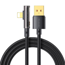 Mcdodo USB-ről villanyvezetékre 90 fokos kábel Mcdodo CA-3510, 1.2m (fekete) kábel és adapter