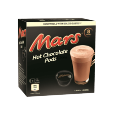 MCDT Mars forró csokoládé, Dolce Gusto kompatibilis kapszula, 8x17g kávé