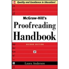  McGraw-Hill's Proofreading Handbook – Laura Killen Anderson idegen nyelvű könyv