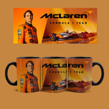  McLaren - Oscar Piastri bögre (Fekete) bögrék, csészék