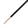  MCU (H07V-U) 1x2,5 mm2 fekete tömör réz PVC szigetelésű 450/750V vezeték