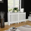 MDF radiátorburkolat 152 cm fehér