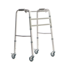 MDH Járókeret időseknek négy kerékkel Carter gyógyászati segédeszköz