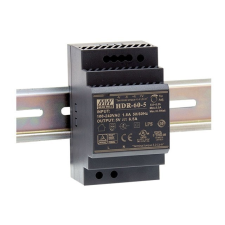 Mean Well HDR-60-24 Tápegység 1 fázisú, 60W, 24V DC kimenettel, 2,5A, 85...264 V AC, 50/60 Hz) ( HDR-60-24 ) villanyszerelés