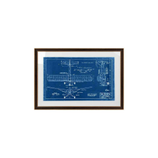 MECHANIKAI SÍK 3 90x62 cm grafika, keretezett kép