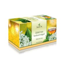 Mecsek Tea Mecsek Zöld tea bodzavirággal 20 x 2g gyógytea