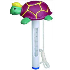  Medence hőmérő, teknős figura medence kiegészítő