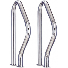 Medenceóriás Rozsdamentes korlát, AISI316, 795 x 490 mm, 2 db / csomag medence kiegészítő
